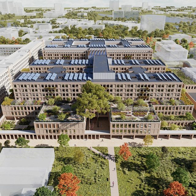 Master plan UZ Gent campus, new standards in care and sustainability