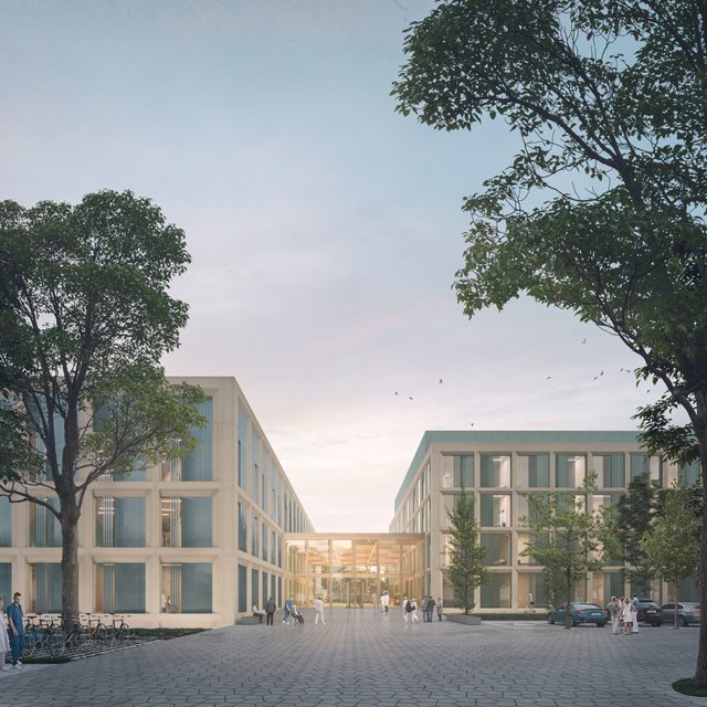 Le design du nouveau bâtiment de CH Jan Portaels sur le site CAT de Vilvoorde est dévoilé