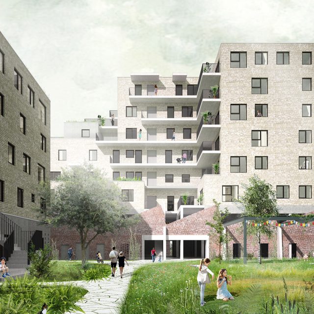 Construction started of Bijgaardehof project BTES-field